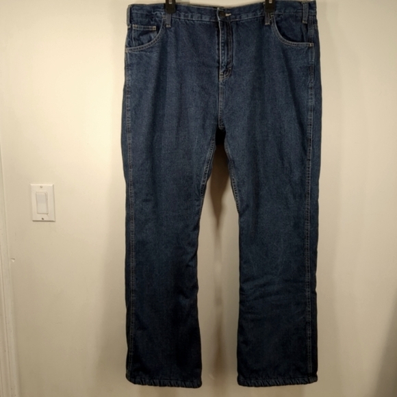 Berne Ladies fleece lined regular jeans, cut 37003 , size 18 - Picture 1 of 11